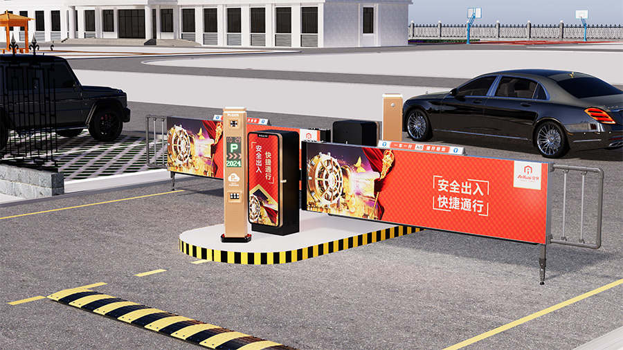 廣告道閘